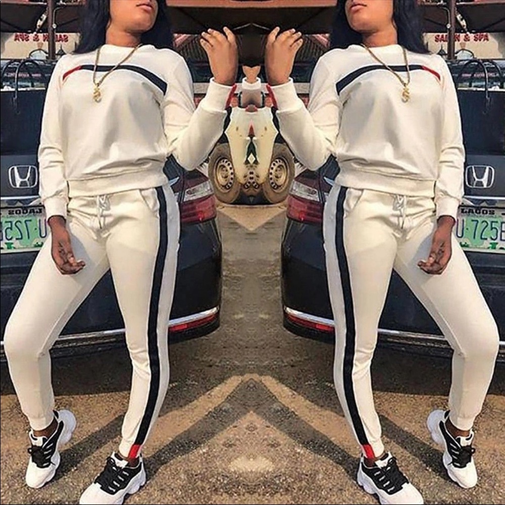 White Track Suit